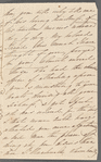 Georgiana Fitzroy to Jane Porter, autograph letter (incomplete)