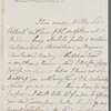 John Landseer to Jane Porter, autograph letter signed