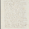 Rev. Thomas Cooke to Jane Porter, autograph letter signed