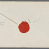 Mary Frances Howley to Jane Porter, autograph letter signed