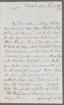 John Landseer to Jane Porter, autograph letter signed