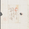 T. R. Jefferson to Jane Porter, autograph letter signed
