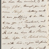 Philip Stanhope Dodd to Jane Porter, autograph letter signed