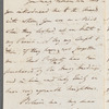 Philip Stanhope Dodd to Jane Porter, autograph letter signed