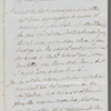 Françoise Trembicka to Jane Porter, autograph letter signed