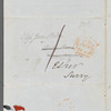 Françoise Trembicka to Jane Porter, autograph letter signed