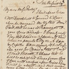 E. Maclaurin to Jane Porter, autograph letter signed