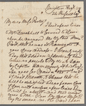 E. Maclaurin to Jane Porter, autograph letter signed