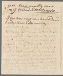 E. Maclaurin to Jane Porter, autograph letter signed
