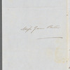 Thomas Norton Longman to Jane Porter, autograph letter signed