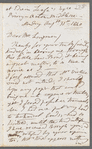 Jane Porter to Thomas Norton Longman, autograph letter signed (copy or draft)