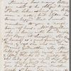 Anna Middleton to Jane Porter, autograph letter signed