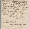 Jane Porter to John Philippart, autograph letter signed (draft)