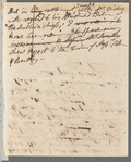 Jane Porter to John Philippart, autograph letter signed (draft)