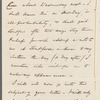Sir Richard Westmacott to Jane Porter, autograph letter signed
