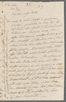 Françoise Trembicka to Jane Porter, autograph letter signed