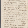 Françoise Trembicka to Jane Porter, autograph letter signed