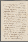 Françoise Trembicka to Jane Porter, autograph letter signed