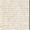 Edwin Leaf to Jane Porter, autograph letter signed