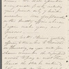 Edwin Leaf to Jane Porter, autograph letter signed