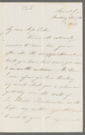 Louisa Longman to Jane Porter, autograph letter signed