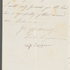 Louisa Longman to Jane Porter, autograph letter signed