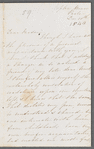 Anna Maria Plowden to Jane Porter, autograph letter signed