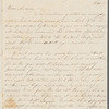 Richard Bentley to Jane Porter, autograph letter signed