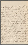 Julia Pardoe to Jane Porter, autograph letter signed