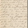 Julia Pardoe to Jane Porter, autograph letter signed