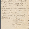 Julia Pardoe to Jane Porter, autograph letter signed