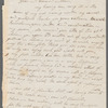 Mary Anna Maggs to Jane Porter, autograph letter signed