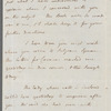 John Brodribb Bergne to Jane Porter, autograph letter signed