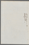 John Brodribb Bergne to Jane Porter, autograph letter signed