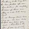 Julia Errington to "My dear friend," autograph letter signed