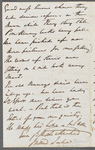 Julia Errington to "My dear friend," autograph letter signed