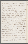 John Adamson to Jane Porter, autograph letter signed