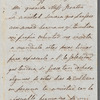 Maria Louisa Argumaniz to Jane Porter, autograph letter signed