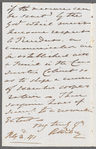 Sir Robert Wilson to Jane Porter, autograph letter signed