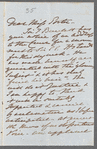 Sir Robert Wilson to Jane Porter, autograph letter signed