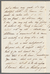 Sir James Emerson Tennent to Jane Porter, autograph letter signed