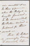 John Philippart to Jane Porter, autograph letter signed