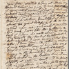 Jane Porter to Robert Ker Porter, autograph letter (copy or draft)