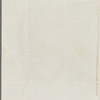 Charles Reed to Jane Porter, autograph letter signed