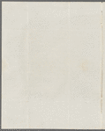 Charles Reed to Jane Porter, autograph letter signed