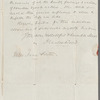 Charles Reed to Jane Porter, autograph letter signed