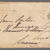 Emma Theobald to Jane Porter, autograph letter signed