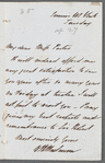 Captain D. [K.?] Maclaurin to Jane Porter, autograph letter signed