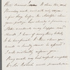 James Robinson Planché to Jane Porter, autograph letter signed