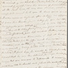 Eliza James to Jane Porter, autograph letter signed